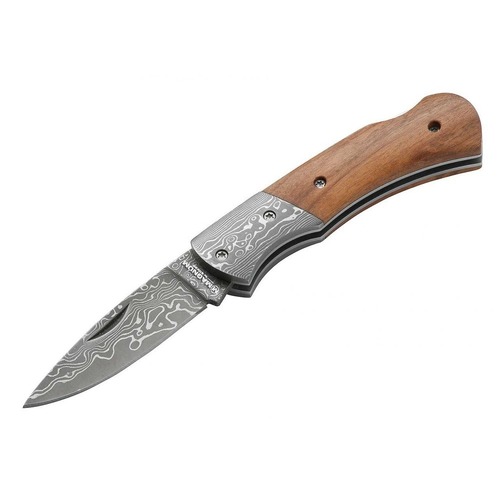 Magnum By Boker Damascus Mistress Folding Knife