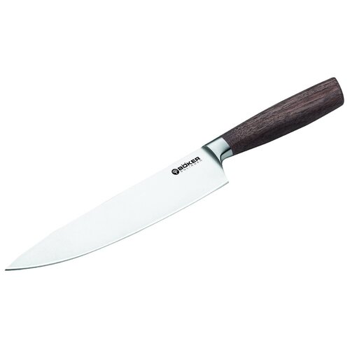 BOKER CORE 20CM Chefs Knife Walnut Handle Fixed Blade Knife 130740