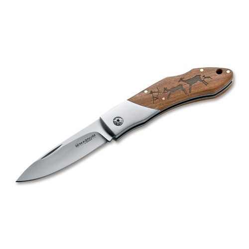 Magnum By Boker Caveman Steel Folding Knife