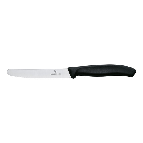 Victorinox Black Serrated Knife 5.0833