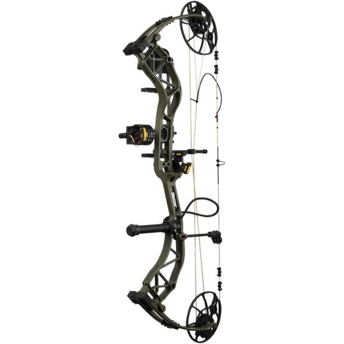 BEAR ARCHERY COMPOUND BOW LEGEND XR PACKAGE RH (14#-70#)-(18.0-31.0) 85% LET OFF OLIVE AV35A61127R