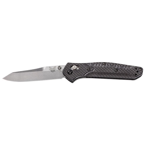 Benchmade 940-1 Osborne Axis Folding Knife, S90V, Reverse Tanto, Cf  