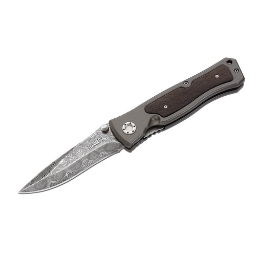 Boker Leopard-Damascus Ii  Folding Knife