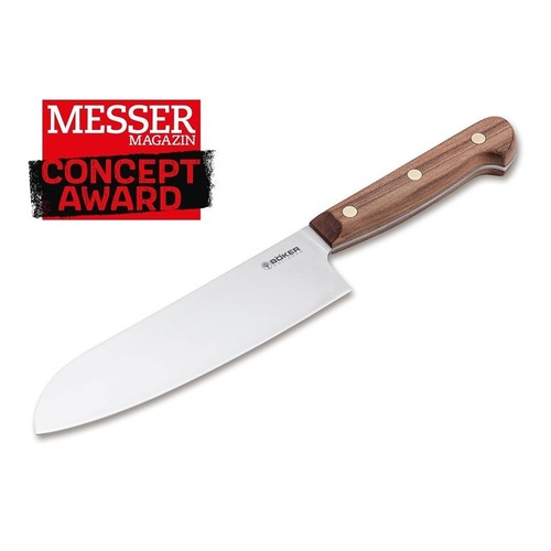 Boker Cottage-Craft Santoku Knife 18 Cm - Plum Wood