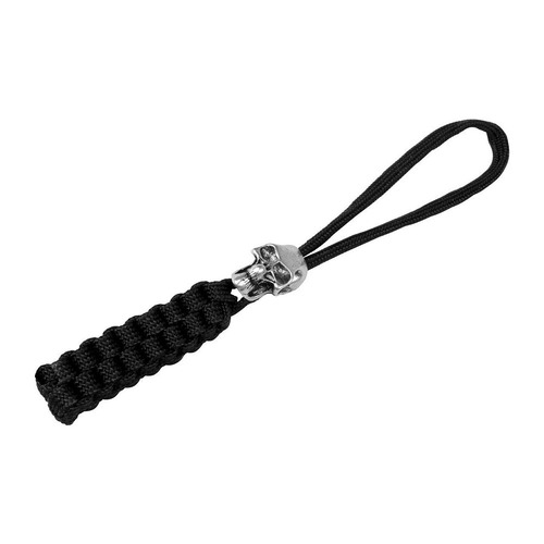 Boker Plus Black Lanyard With Skull Bead