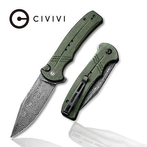 Civivi C20038D-Ds1  Cogent Folding Knife, Damascus