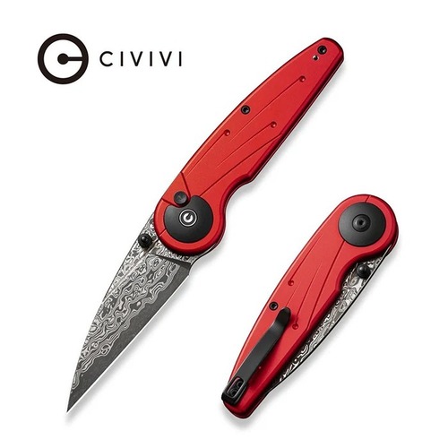 CIVIVI C23052-DS1 Starflare Button Lock Folding Knife