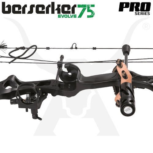 Apex Hunting Berserker Compound Bow - Pro Series - Black CB75B-PRO