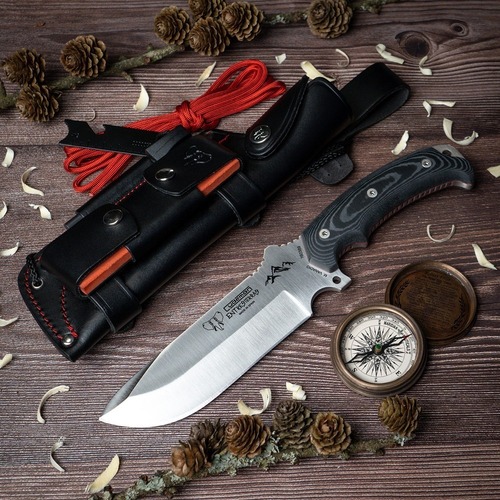 Cudeman 155-MC Entresierras Survival Knife