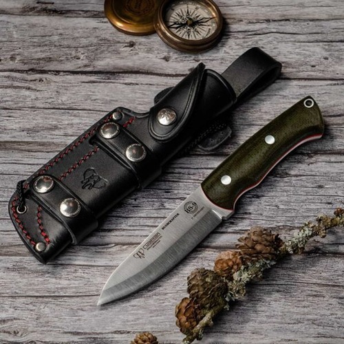 Cudeman 206-F BS-9  BUSHCRAFTER Fixed Blade Knife