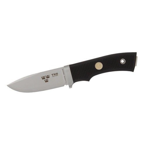 Fallkniven Tk6L 3G Powder Steel Blade, Leather Sheath 