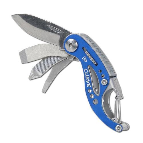 GERBER Essentials CURVE Blue Clam 7 Tool Mini Multi-Tool GE31000116