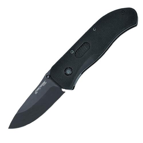 FIRSTEDGE 1550-1555 TRACKLOCK TACTICAL HUNTER Folding Knife Plain/Serrated