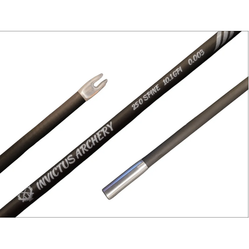 Invictus Archery - Carbon Hunting Shafts x Dozen