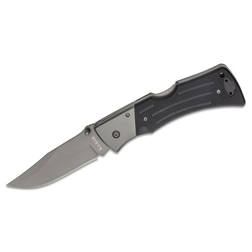 Ka-Bar Mule Folder II with Straight Edge & Black G10 Scales KB3062