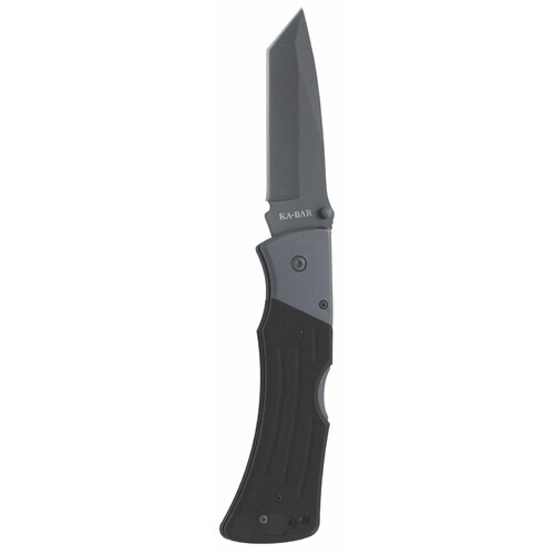 KA-BAR 3064 G10 Mule Tanto – Folding Knife with Straight Blade