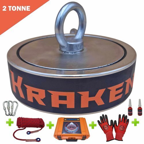 Kraken 2 Tonne Extreme Magnet Fishing Kit KRAKEN