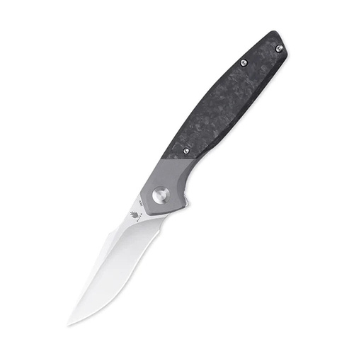 Kizer Ki4572A1Manganas Grazioso Frame Lock Knife, Black Ti & Cf - DISCONTINUED