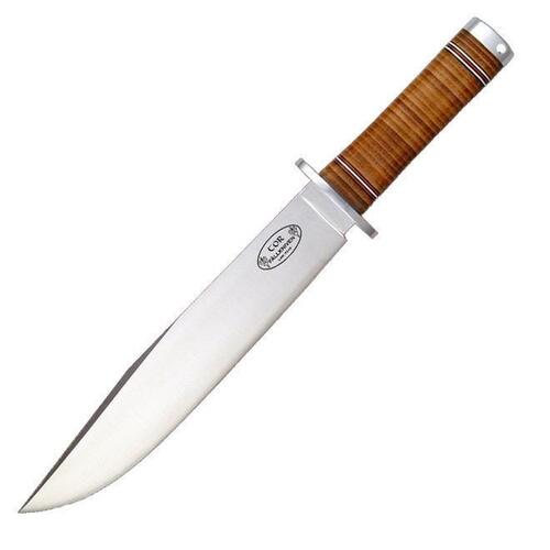 Fallkniven NL2 Fixed Blade Knife Stacked with Leather Sheath