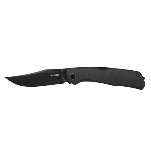 Ruike Knives P882-B Folding Knife, Black G10