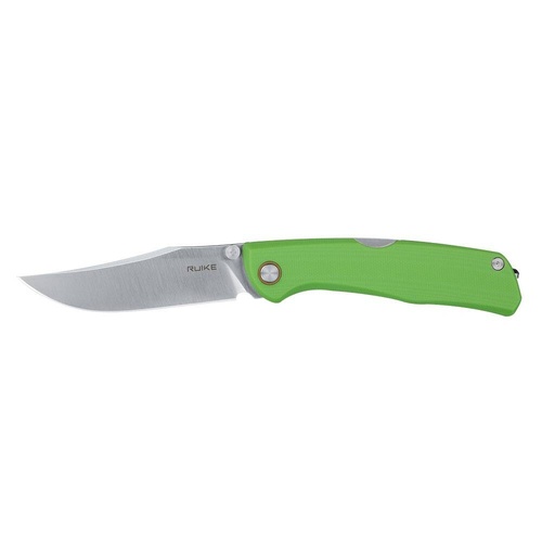 Ruike Knives P882-G Folding Knife, Neon Green G10