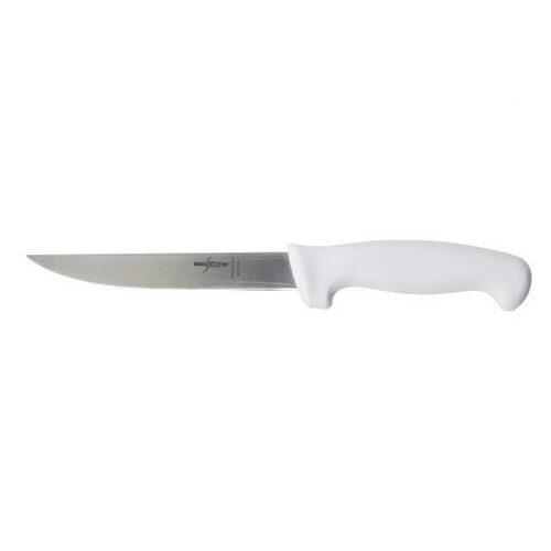 SICUT Wide Blade Boning Knife ‚Äì 6‚Ä≥ Blade with White Handle