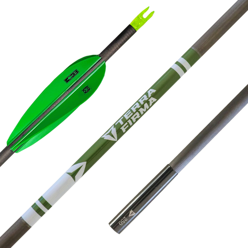 Terra Firma T1 Fletched Arrows - Dozen 300 TF-T1FB-300