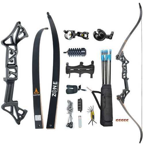 Apex Hunting Hunter Recurve Bow package - Zone Archery 35lbs  TP-R3-PACKAGE-35