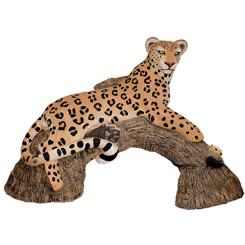 Wildcrete Leopard On Log 3D Foam Target WC-262