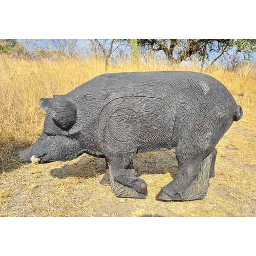 Wildcrete Feral Mini Boar 3D Foam Target Black WC-402