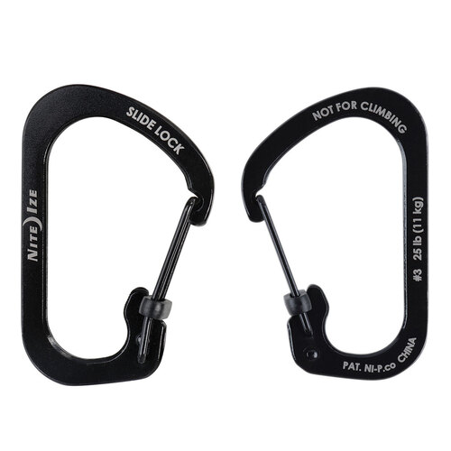 Nite Ize SlideLock Carabiner #3 Black