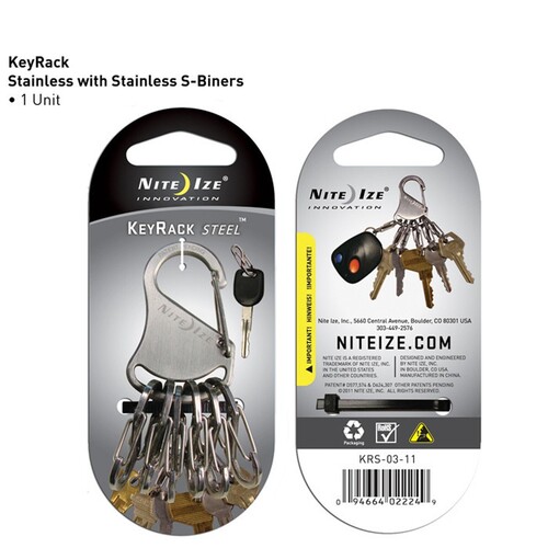 Nite Ize Key Rack Steel