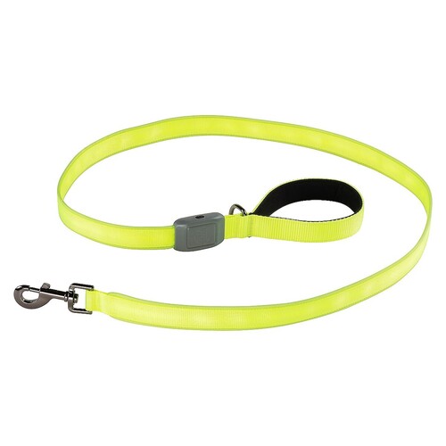 NiteDog Rechargeable LED Leash Lime/Green LED