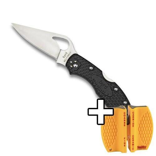 SPYDERCO Meadowlark 2 Lightweight Black Plain blade YSBY04PBK2