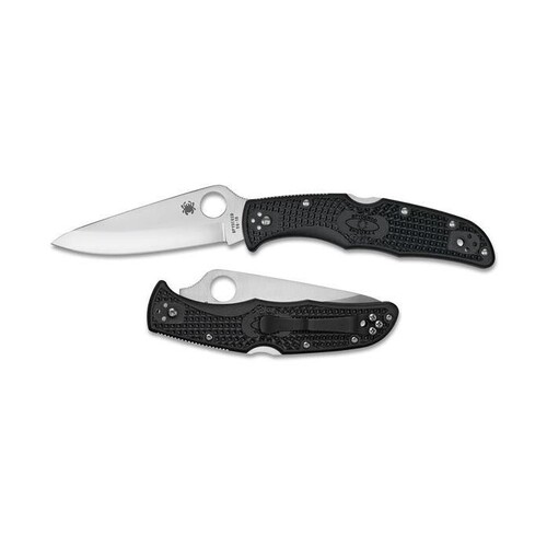 Spyderco Endura 4 Lightweight Black Plain Blade (Ex Display) C10BK